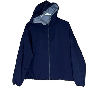Uniqlo Ultra Light Water Repellent Parka Navy Blue Hoodie